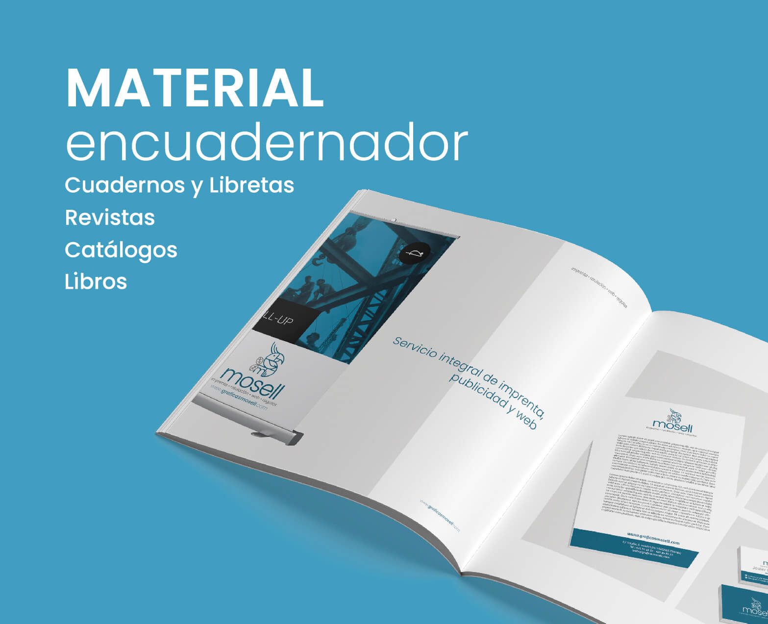 Material encuadernador
